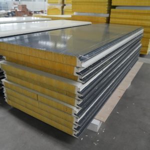 Durable wall board Rock wool color steel sandwich board